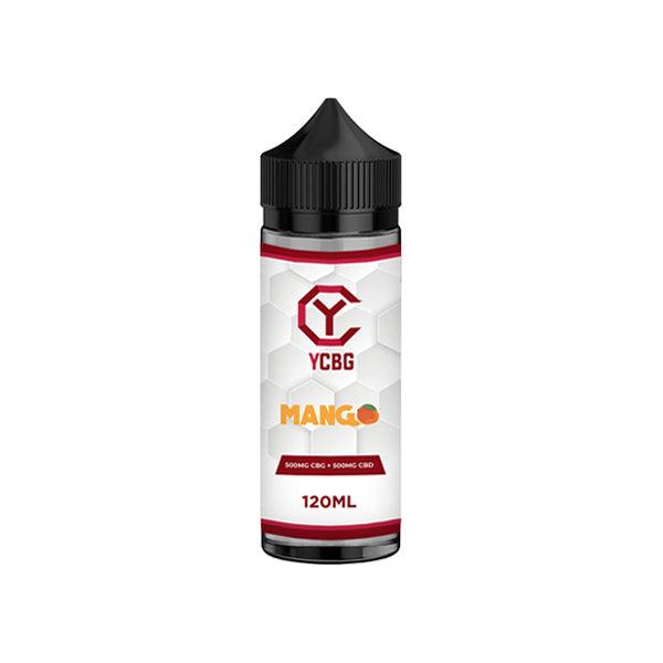 yCBG 500mg CBD + 500mg CBG E-liquid 120ml (BUY 1 GET 1 FREE) - www.justgovape.co.uk