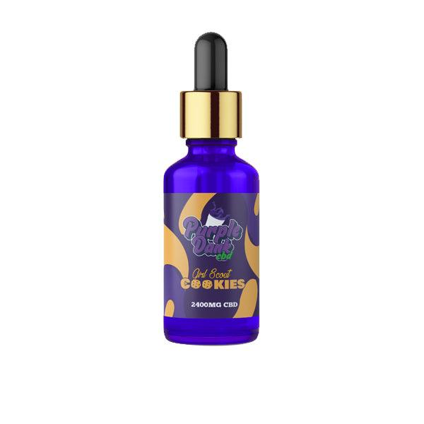 Purple Dank CBD Flavoured CBD Oil 2400mg CBD Oil 30ml (BUY 1 GET 1 FREE) - www.justgovape.co.uk