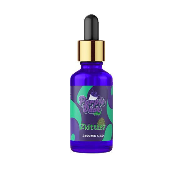 Purple Dank CBD Flavoured CBD Oil 2400mg CBD Oil 30ml (BUY 1 GET 1 FREE) - www.justgovape.co.uk