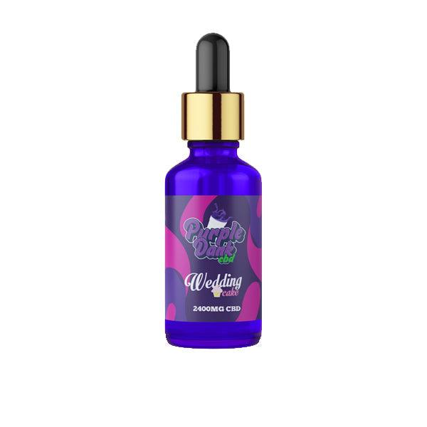 Purple Dank CBD Flavoured CBD Oil 2400mg CBD Oil 30ml (BUY 1 GET 1 FREE) - www.justgovape.co.uk