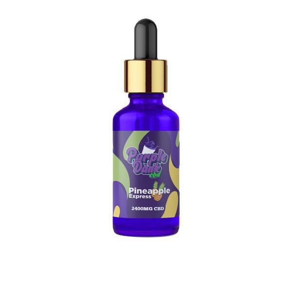 Purple Dank CBD Flavoured CBD Oil 2400mg CBD Oil 30ml (BUY 1 GET 1 FREE) - www.justgovape.co.uk