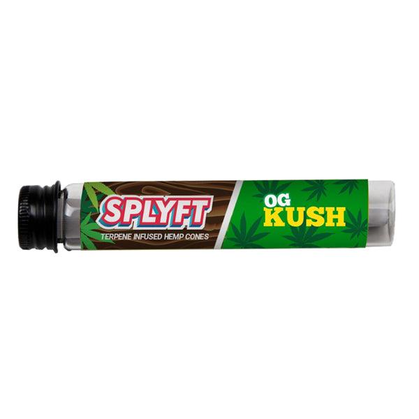 SPLYFT Cannabis Terpene Infused Hemp Blunt Cones – OG Kush (BUY 1 GET 1 FREE) - www.justgovape.co.uk