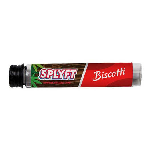 SPLYFT Cannabis Terpene Infused Hemp Blunt Cones – Biscotti (BUY 1 GET 1 FREE) - www.justgovape.co.uk