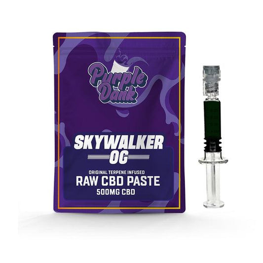 Purple Dank 1000mg CBD Raw Paste with Natural Terpenes - Skywalker OG (BUY 1 GET 1 FREE) - www.justgovape.co.uk