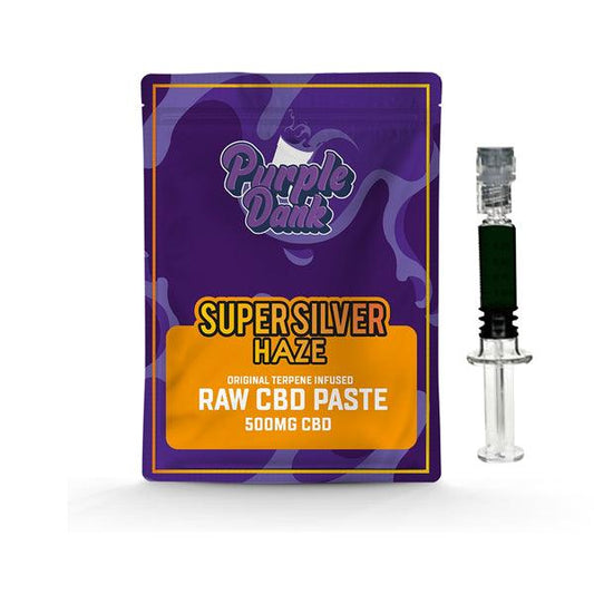 Purple Dank 1000mg CBD Raw Paste with Natural Terpenes - Super Silver Haze (BUY 1 GET 1 FREE) - www.justgovape.co.uk