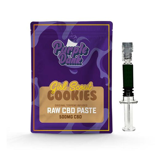 Purple Dank 1000mg CBD Raw Paste with Natural Terpenes - Girl Scout Cookies (BUY 1 GET 1 FREE) - www.justgovape.co.uk