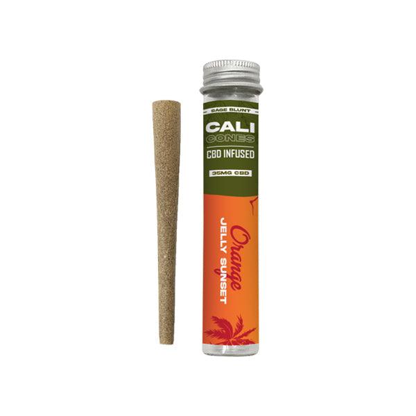 CALI CONES Sage 30mg Full Spectrum CBD Infused Cone - Orange Jelly Sunset - www.justgovape.co.uk