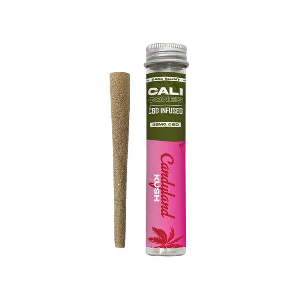 CALI CONES Sage 30mg Full Spectrum CBD Infused Cone - Candyland Kush - www.justgovape.co.uk