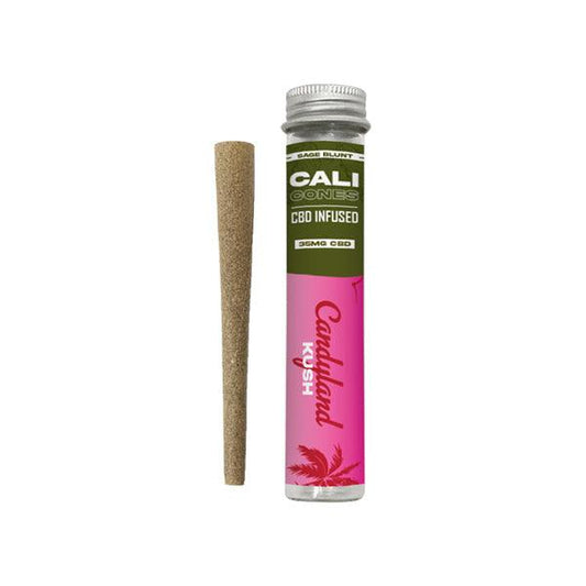 CALI CONES Sage 30mg Full Spectrum CBD Infused Cone - Candyland Kush - www.justgovape.co.uk