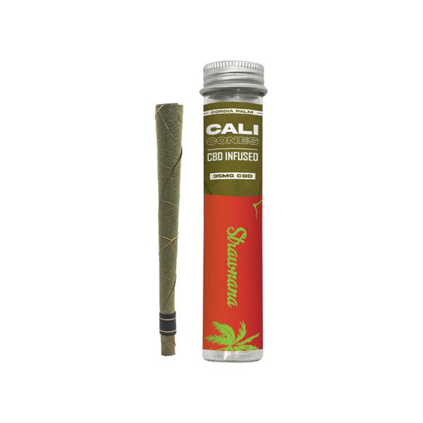 CALI CONES Cordia 30mg Full Spectrum CBD Infused Palm Cone - Strawnana - www.justgovape.co.uk