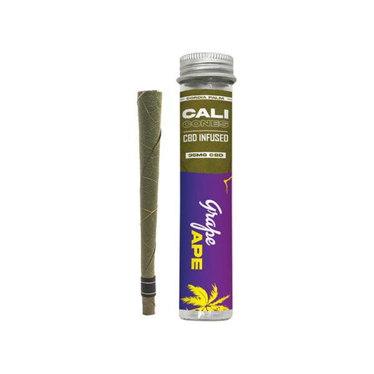 CALI CONES Cordia 30mg Full Spectrum CBD Infused Palm Cone - Grape Ape - www.justgovape.co.uk