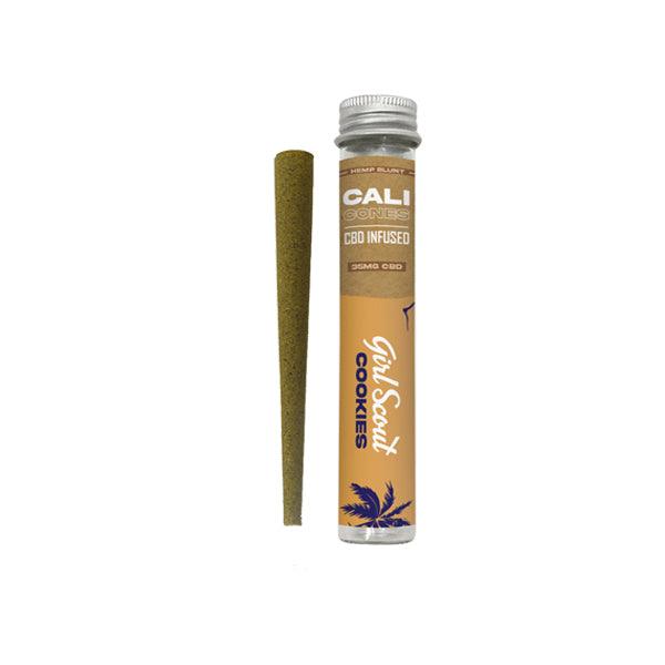 CALI CONES Hemp 30mg Full Spectrum CBD Infused Cone - Girl Scout Cookies - www.justgovape.co.uk