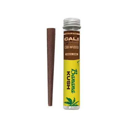 CALI CONES Cocoa 30mg Full Spectrum CBD Infused Cone - Banana Kush - www.justgovape.co.uk