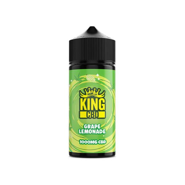 King CBD 1000mg CBD E-liquid 120ml (BUY 1 GET 1 FREE) - www.justgovape.co.uk