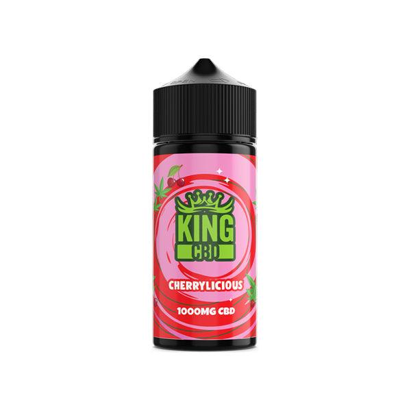 King CBD 1000mg CBD E-liquid 120ml (BUY 1 GET 1 FREE) - www.justgovape.co.uk