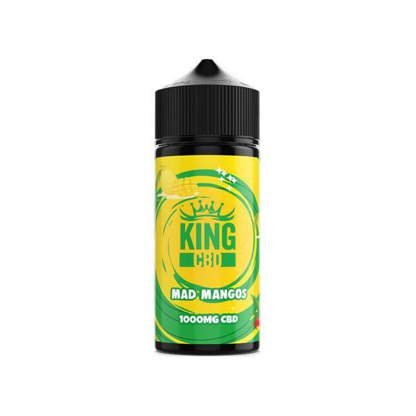 King CBD 1000mg CBD E-liquid 120ml (BUY 1 GET 1 FREE) - www.justgovape.co.uk