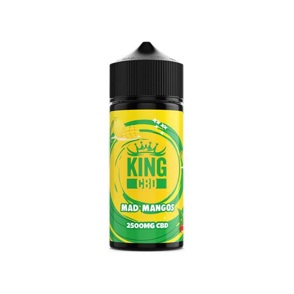 King CBD 2500mg CBD E-liquid 120ml (BUY 1 GET 1 FREE) - www.justgovape.co.uk