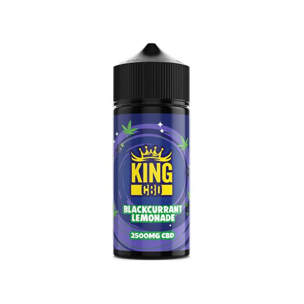 King CBD 2500mg CBD E-liquid 120ml (BUY 1 GET 1 FREE) - www.justgovape.co.uk