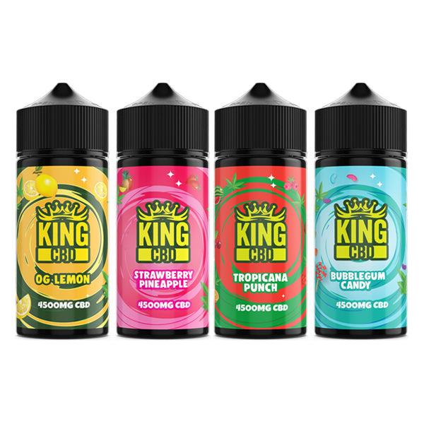 King CBD 4500mg CBD E-liquid 120ml (BUY 1 GET 1 FREE) - www.justgovape.co.uk