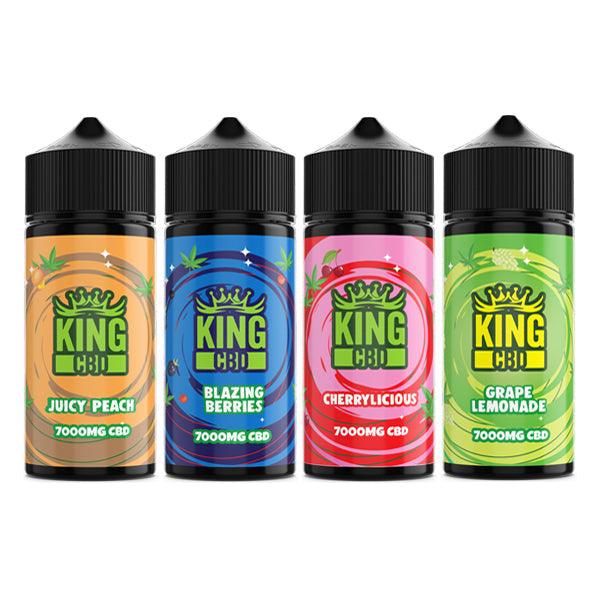 King CBD 7000mg CBD E-liquid 120ml (BUY 1 GET 1 FREE) - www.justgovape.co.uk