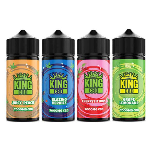 King CBD 7000mg CBD E-liquid 120ml (BUY 1 GET 1 FREE) - www.justgovape.co.uk