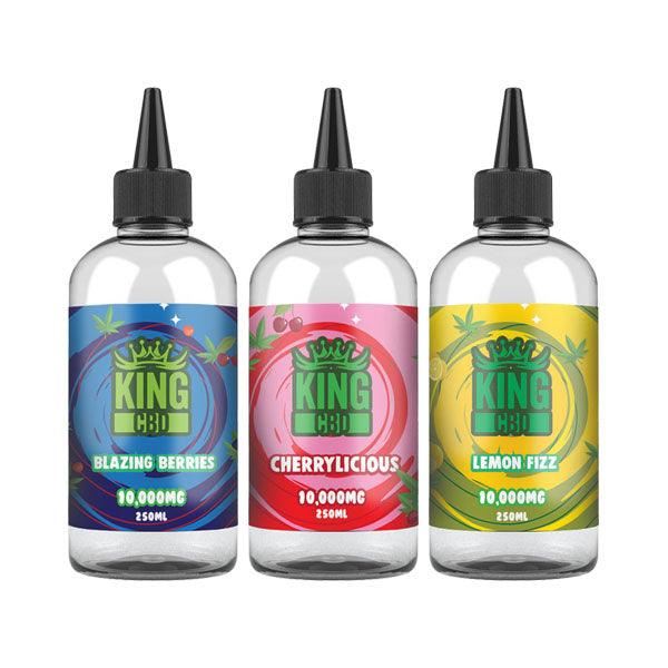 King CBD 10,000mg CBD E-liquid 250ml (BUY 1 GET 1 FREE) - www.justgovape.co.uk