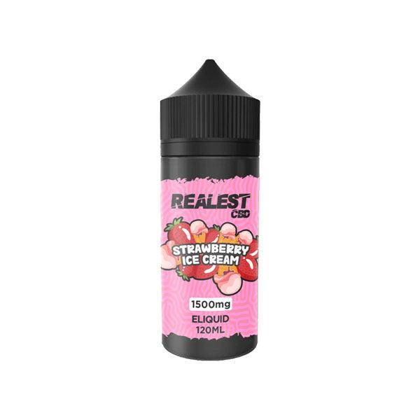 Realest CBD 1500mg Broad Spectrum CBD E-Liquid 100ml (BUY 1 GET 1 FREE) - www.justgovape.co.uk