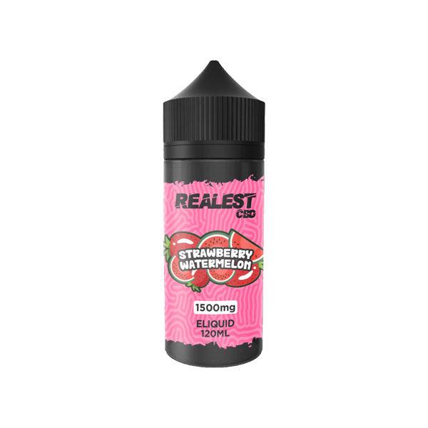 Realest CBD 1500mg Broad Spectrum CBD E-Liquid 100ml (BUY 1 GET 1 FREE) - www.justgovape.co.uk