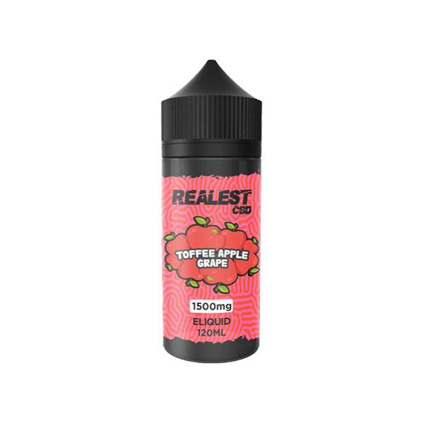 Realest CBD 1500mg Broad Spectrum CBD E-Liquid 100ml (BUY 1 GET 1 FREE) - www.justgovape.co.uk