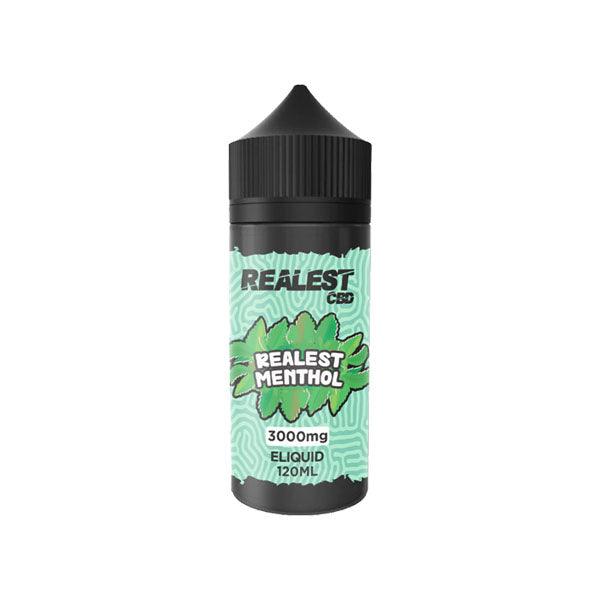 Realest CBD 3000mg Broad Spectrum CBD E-Liquid 100ml (BUY 1 GET 1 FREE) - www.justgovape.co.uk