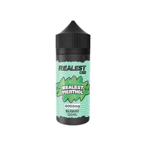 Realest CBD 6000mg Broad Spectrum CBD E-Liquid 100ml (BUY 1 GET 1 FREE) - www.justgovape.co.uk