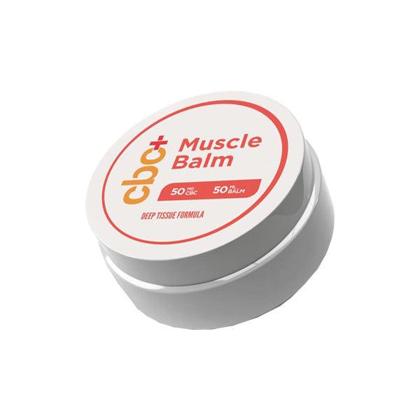 CBC+ 50mg CBC Muscle Balm - 50ml - www.justgovape.co.uk