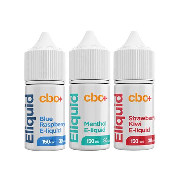 CBC+ 150mg CBC E-liquid 30ml - www.justgovape.co.uk