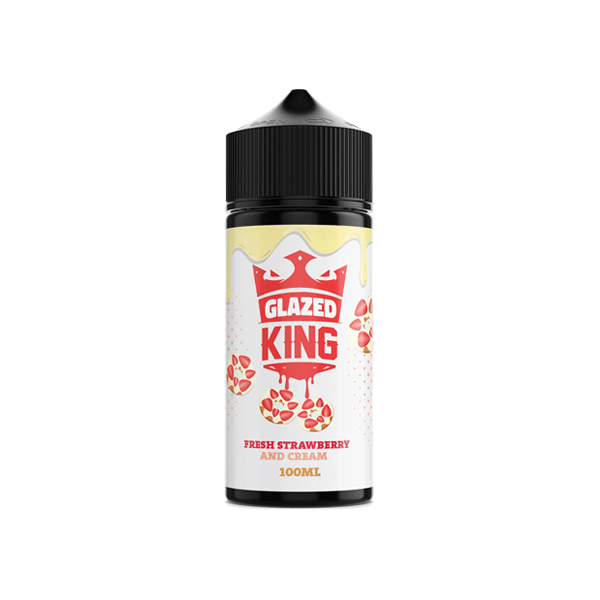 Glazed King 100ml Shortfill 0mg (70VG/30PG) - www.justgovape.co.uk