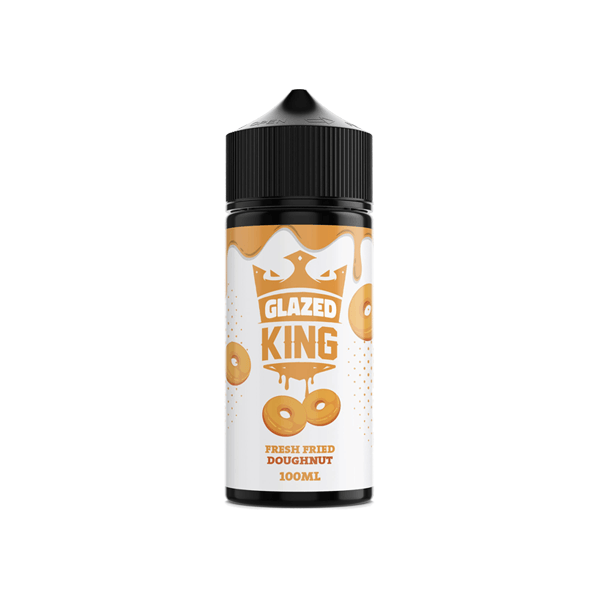 Glazed King 100ml Shortfill 0mg (70VG/30PG) - www.justgovape.co.uk