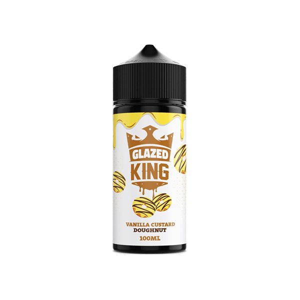 Glazed King 100ml Shortfill 0mg (70VG/30PG) - www.justgovape.co.uk