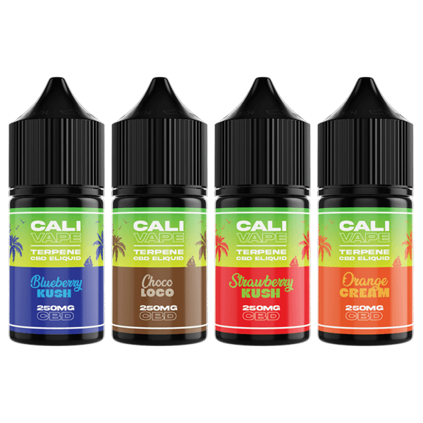 CALI VAPE 250mg Full Spectrum CBD E-liquid 10ml - www.justgovape.co.uk