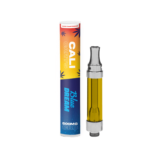 CALI CARTS 500mg CBD Vape Cartridge - Terpene Flavoured - www.justgovape.co.uk