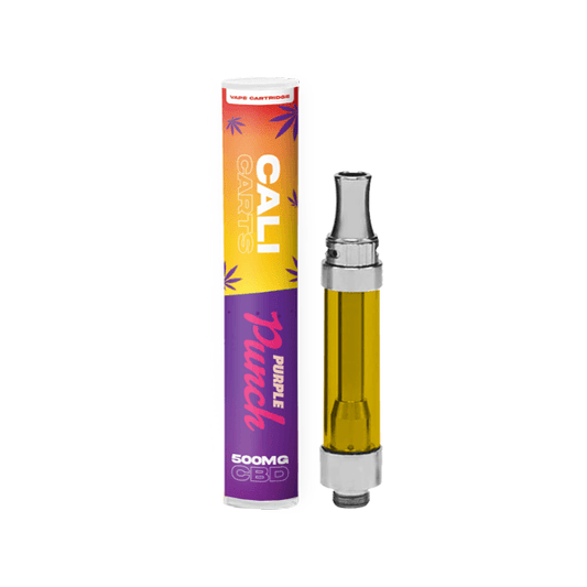 CALI CARTS 500mg CBD Vape Cartridge - Terpene Flavoured - www.justgovape.co.uk