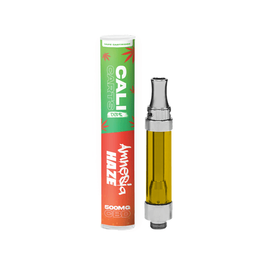 CALI CARTS DOPE 500mg CBD Vape Cartridges - Terpene Flavoured - www.justgovape.co.uk