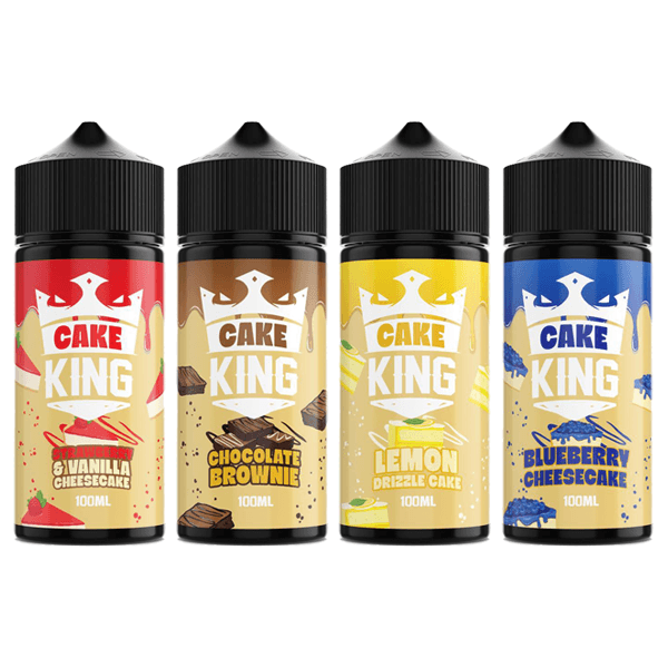 Cake King 100ml Shortfill 0mg (70VG/30PG) - www.justgovape.co.uk