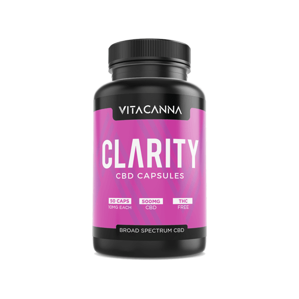 Vitacanna 500mg Broad Spectrum CBD Vegan Capsules - 50 Caps - www.justgovape.co.uk