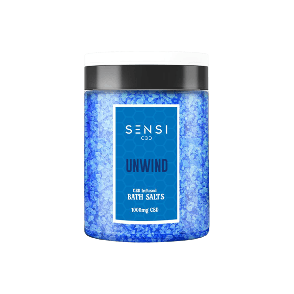 Sensi CBD 1000mg CBD Infused Bath Salts - 700g (BUY 1 GET 1 FREE) - www.justgovape.co.uk