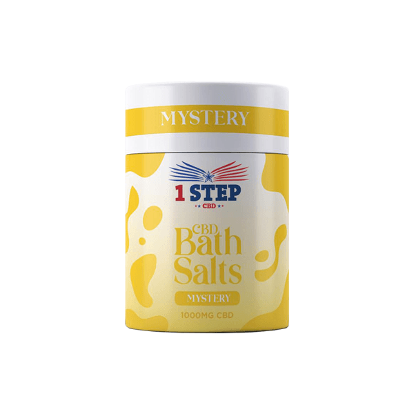 1 Step CBD 1000mg CBD Bath Salts - 500g (BUY 1 GET 1 FREE) - www.justgovape.co.uk