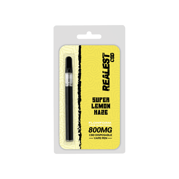 Realest CBD Bars 800mg CBD Disposable Vape Pen (BUY 1 GET 1 FREE) - www.justgovape.co.uk