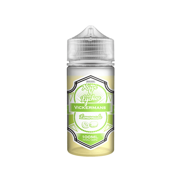 Vickermans Lemonade 100ml Shortfill 0mg (70VG/30PG) - www.justgovape.co.uk