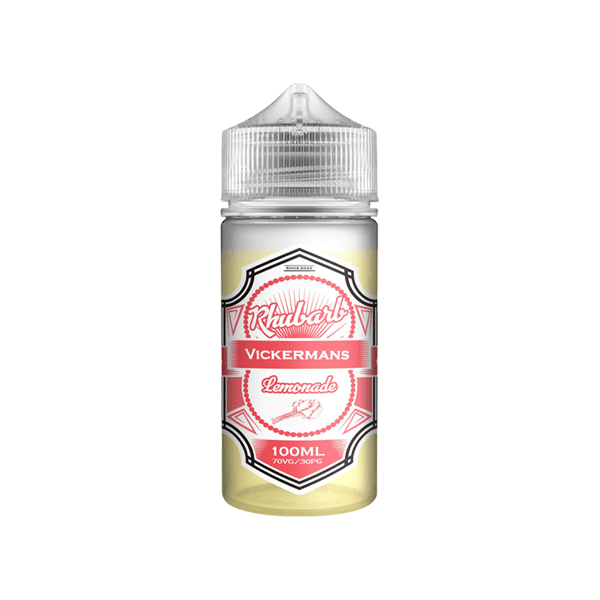 Vickermans Lemonade 100ml Shortfill 0mg (70VG/30PG) - www.justgovape.co.uk