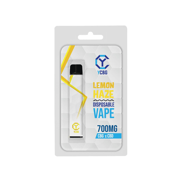 yCBG 700mg CBD + CBG Flowform Disposable Vape Pen (BUY 1 GET 1 FREE) - www.justgovape.co.uk