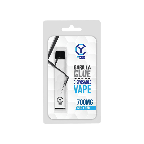 yCBG 700mg CBD + CBG Flowform Disposable Vape Pen (BUY 1 GET 1 FREE) - www.justgovape.co.uk