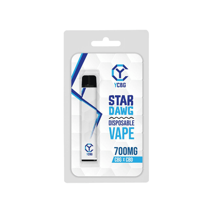 yCBG 700mg CBD + CBG Flowform Disposable Vape Pen (BUY 1 GET 1 FREE) - www.justgovape.co.uk